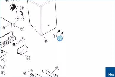 Śruba pokrywy ROBUS (V4X10-F.5102)