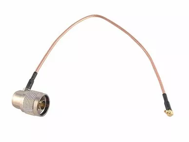 Stecker MMCX-Stecker - N-Stecker - Winkel. (RG316)