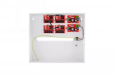 Switch PoE ATTE IP-17-11-H für 17 IP-Kameras ungepuffert mit Netzteil im Innengehäuse