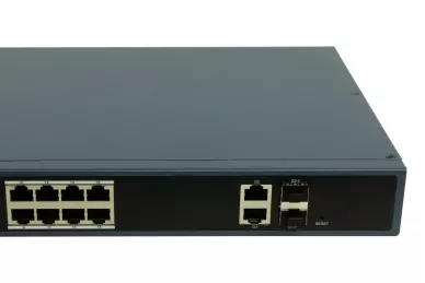 Switch PoE DS-3E1318P-E 16xPoE 2xGbE Hikvision