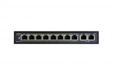 Switch PoE Pulsar S108 dla 8 kamer IP
