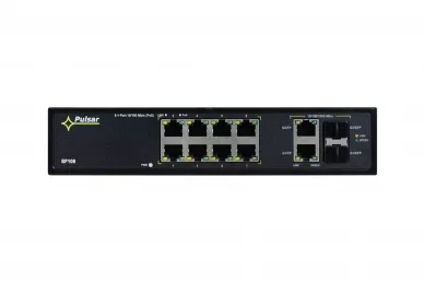 Switch PoE Pulsar SF108-90W do 8 kamer IP
