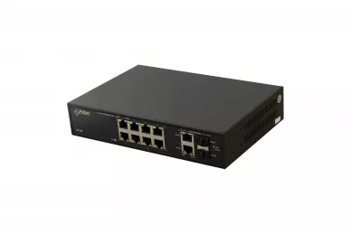 Switch PoE Pulsar SF108 für 8 IP-Kameras