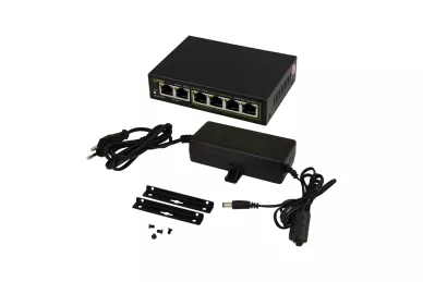 Switch PoE Pulsar SG64 für 4 IP-Kameras