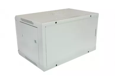 Szafa RACK 19'' 6U 400mm widok z tyłu