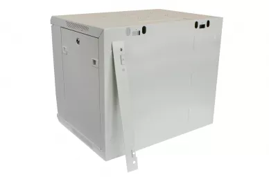 Szafa RACK 19'' 9U 450mm widok z tyłu