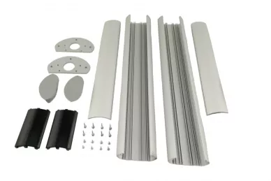 TOWER 500 aluminium post for Viky30 photocell, 50cm high