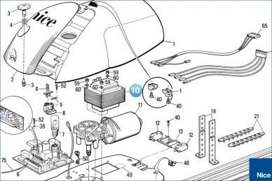 Transformator 230V/23V/28V SPIDER6100 (10) (TRA-M1.1025)