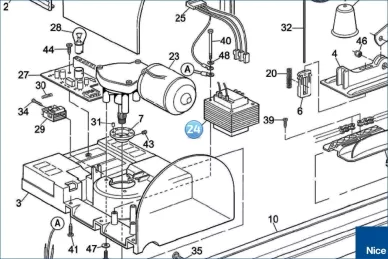 Transformer 230V/22V/40V 125VA SPIDO/GD1/SHEL75 (TRA-S6.1025)
