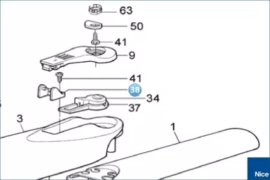 Uchwyt WINGO RAL7016 (PPD1874A.4540)