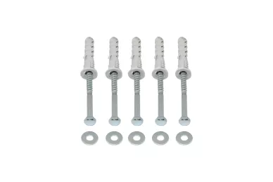 Wall mounting screws: