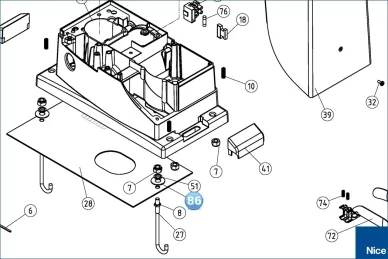 Washer 8x24 PLUTO/WINGO (R8.5120)