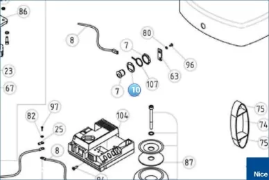 Washer MBAR, LBAR, SIGNO (R28.5120)