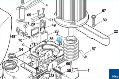Washer RUN  (GOR1257.5501)
