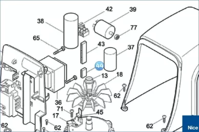 Wiring harness encoder RUN (CA1357.5320)