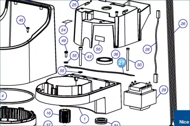 Wiring HOPP, WALKY, WT (CT200B.5320)