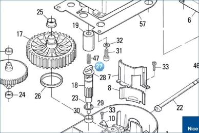 Wpust wysprzęglenia POP (PMC66EC.4630)