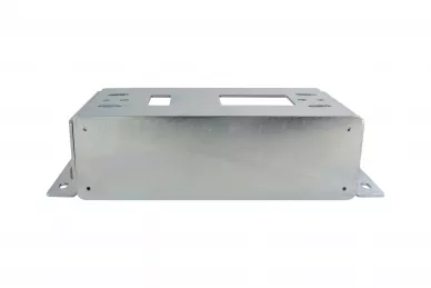 Adjustable base for a drive for a sliding gate