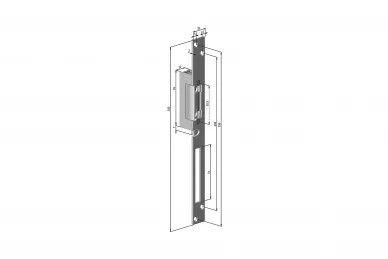BEFO 211211 Electric strike with signaling and regulation