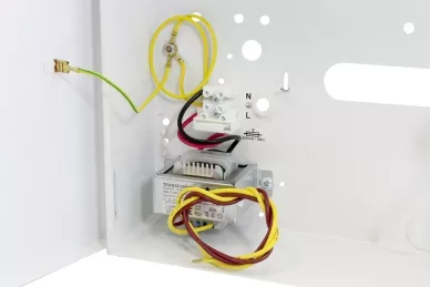 Logement Pulsar AWO005EI pour les panneaux de contrôle SATEL avec transformateur