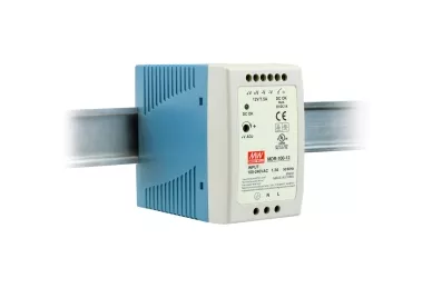 MDR-100-12 Mean Well DC 12V/7,5A DIN TS35