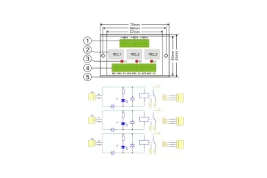 Module de relais Pulsar AWZ528