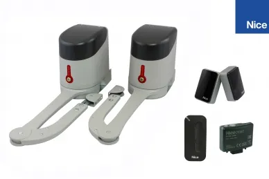 Nice HYKEHS MYGO set for double-leaf gates up to 3.5 m