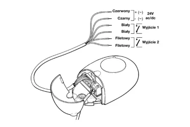 Nice OX2T connection diagram: