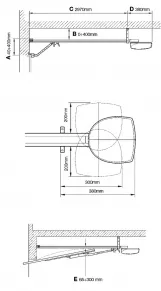 Nice SPIN31/A dimensions and mounting