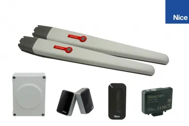 Nice TO5024HS MYGO dual swing gate kit for gates up to 5m, 400kg/24V
