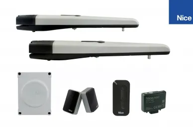 Nice TOONA4005 dual swing gate kit for gates up to 3m/230V