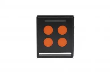 NiceHome ECCO5 5-channel black and orange remote control