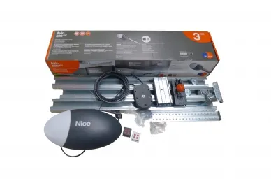 NiceHome Zestaw AVIO500 z 3x1m szyną z paskiem