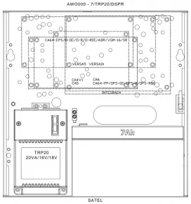 Pulsar AWO000 SATEL control arrangement