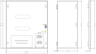Pulsar AWO301PU Dimensions:
