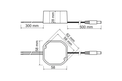 Pulsar PSC12015 Alimentazione DC 12V 1,5A alla scatola