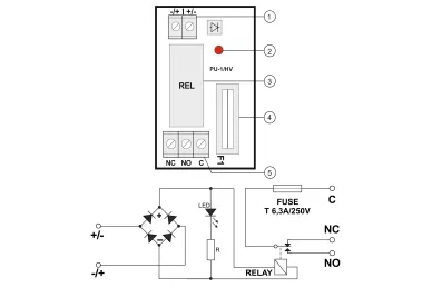 Relaismodul Pulsar AWZ 514