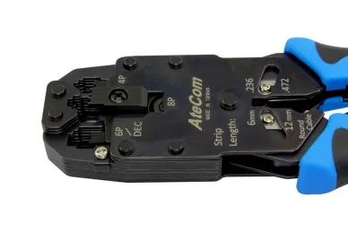 RJ45/RJ12 Stecker Crimpmaschine HT2008 AR Hanlong