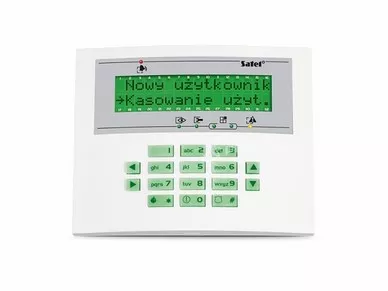 Satel INT-KLCDL-GR LCD-Tastatur