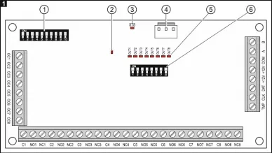 Satel INT-O Expander mit 8 Ausgängen