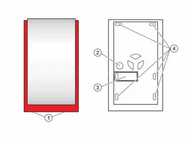 Satel SP-4006 R Dispositif de signalisation acoustique/optique externe