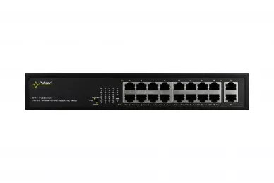 Switch PoE Pulsar S116 for 16 IP cameras