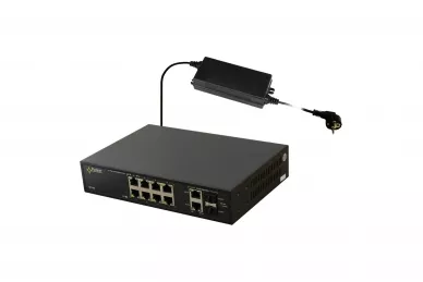 Switch PoE Pulsar SF108-90W do 8 kamer IP