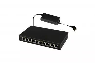 Switch PoE Pulsar SG108-90W do 8 kamer IP
