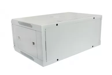 Szafa RACK 19'' 4U 400mm widok z tyłu