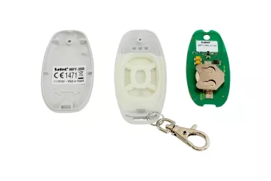 The interior of the remote control: