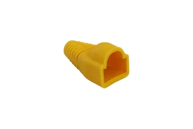 UTP cable cap 10pcs yellow