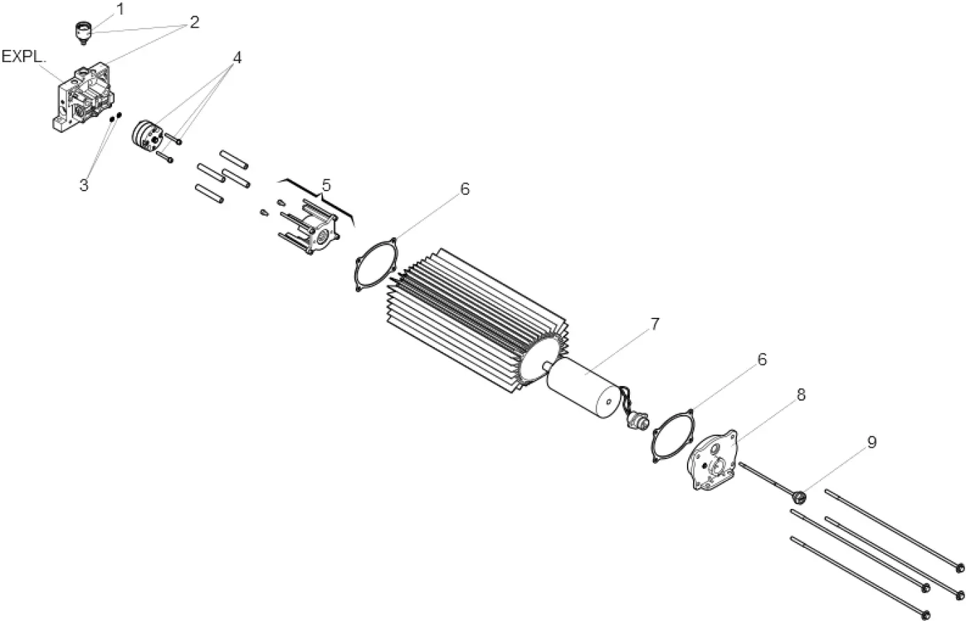 Parti di ricambio, schema di guida 