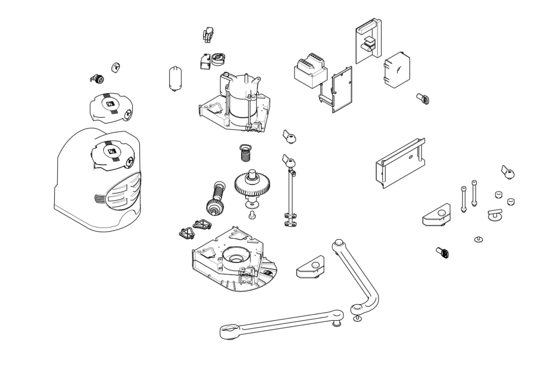 Parti di ricambio, schema di guida 