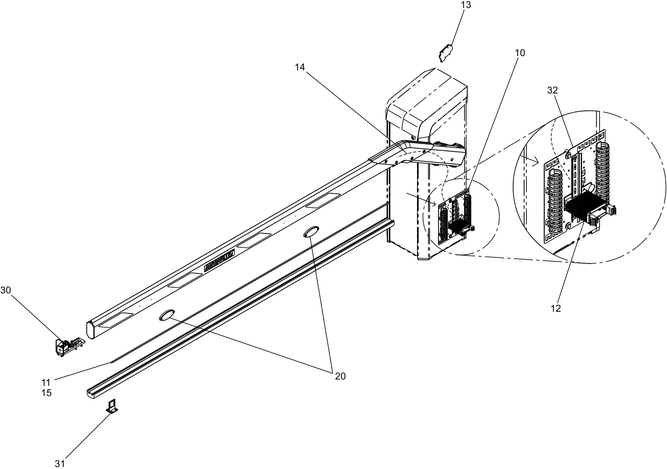 Service parts ACL Access-L Electrical parts